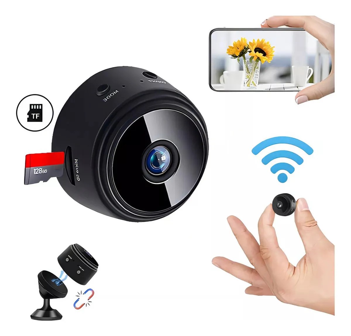 Mini Cámara Espía Wi-Fi A9