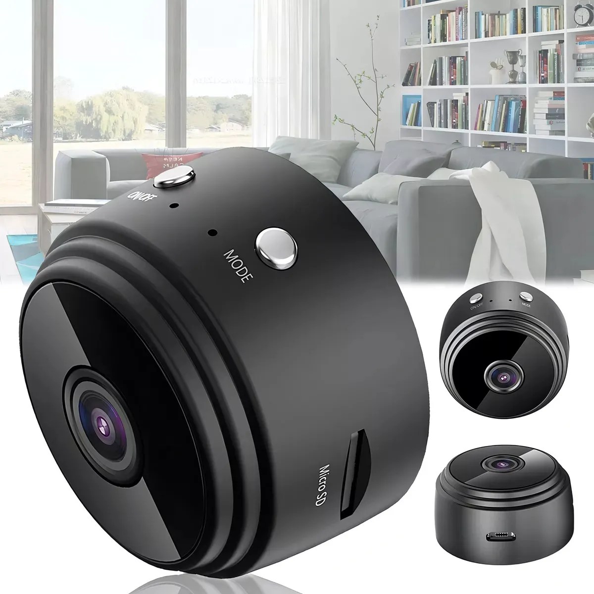 Mini Cámara Espía Wi-Fi A9