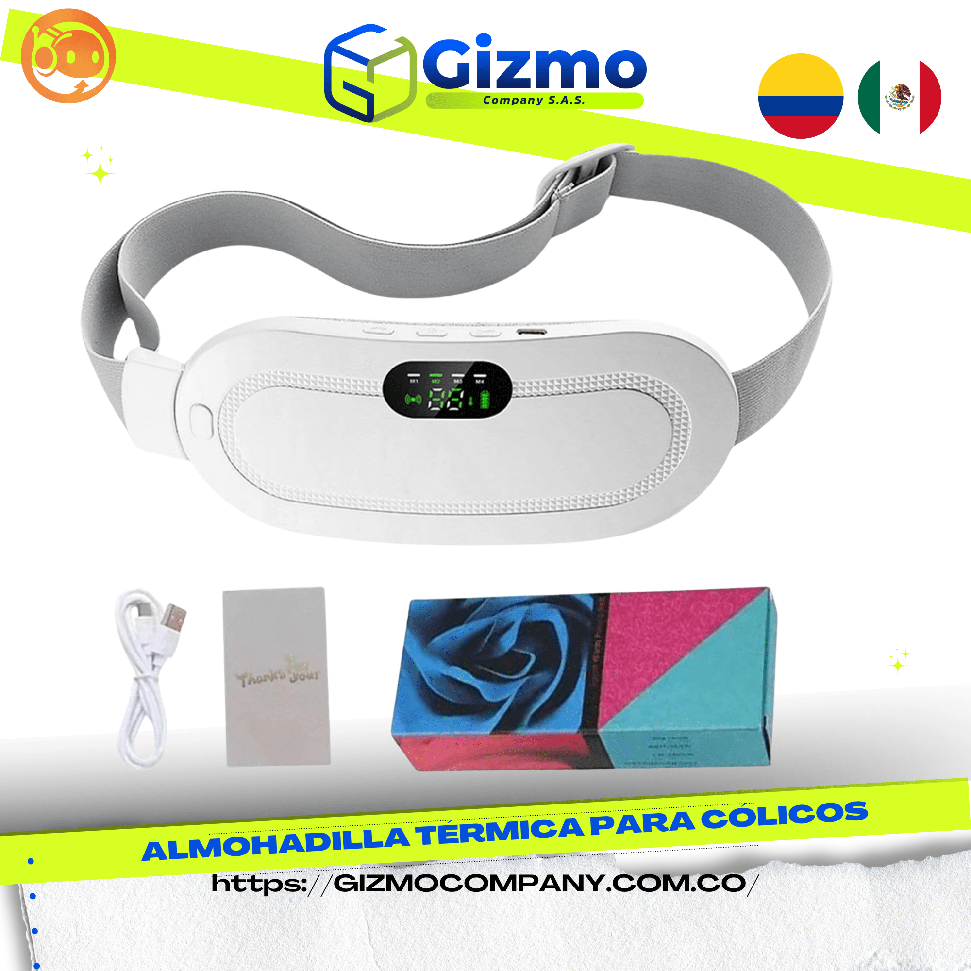 Almohadilla Térmica para Cólicos
