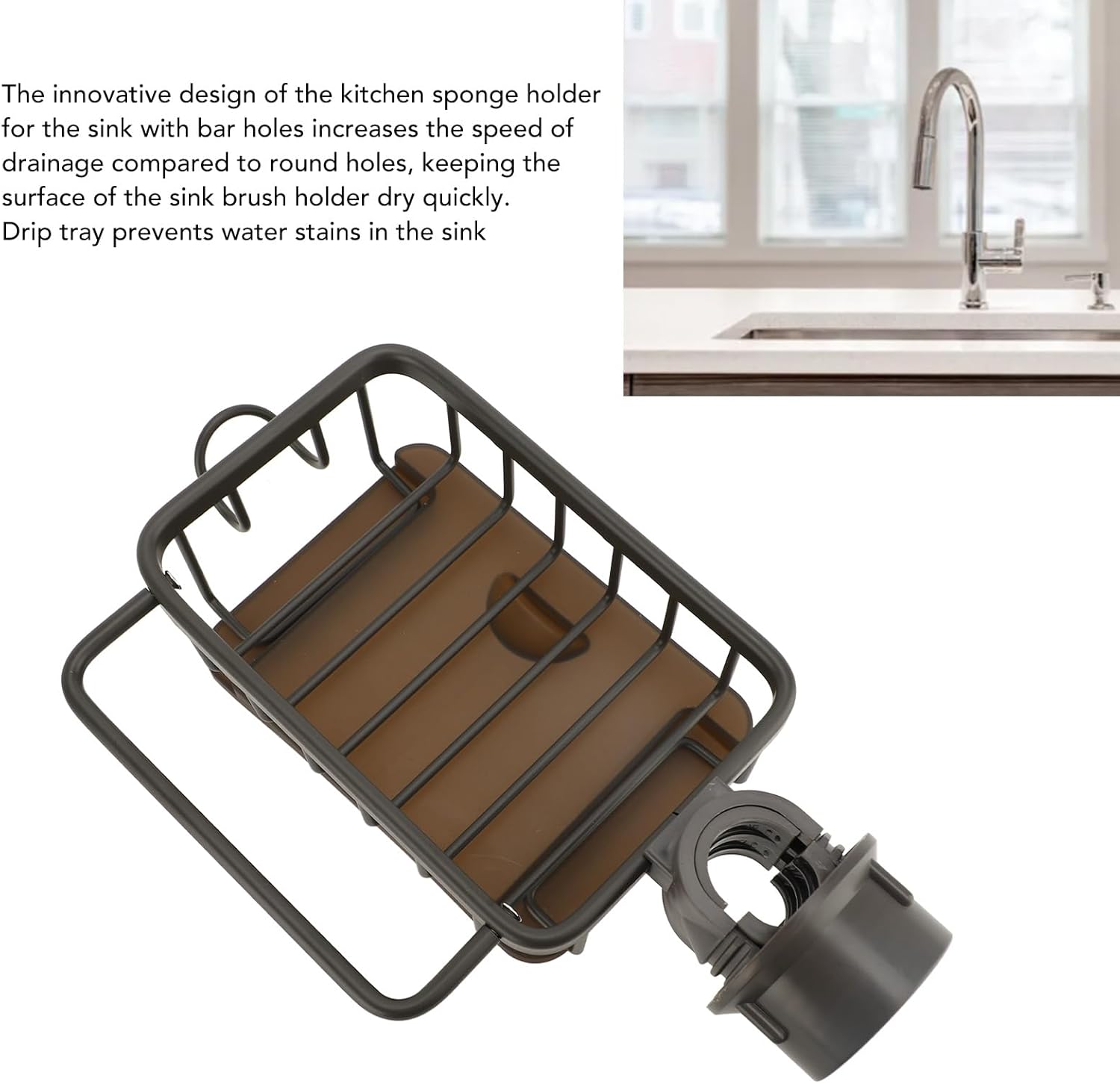 Organizador de Grifo de Fregadero Cocina