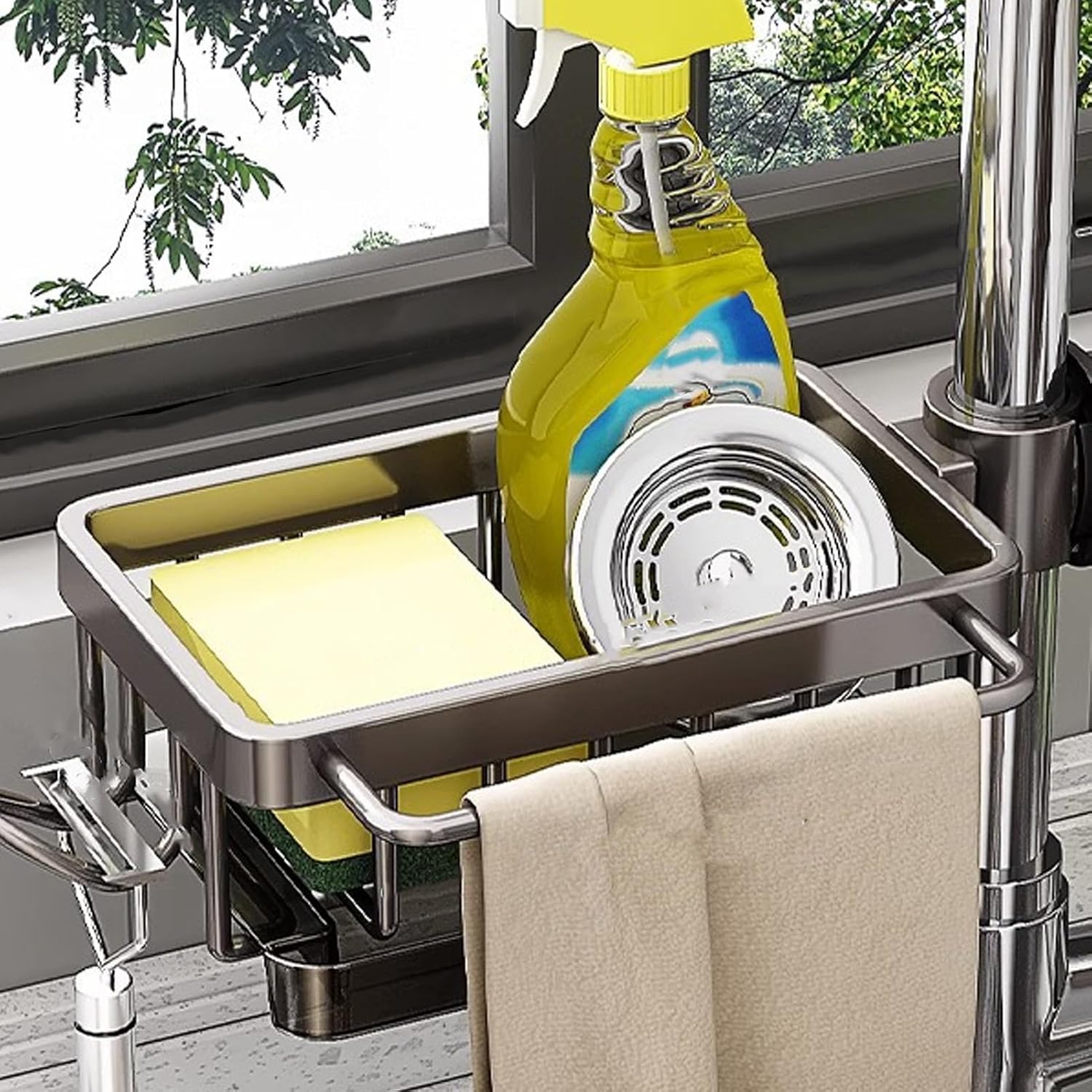 Organizador de Grifo de Fregadero Cocina
