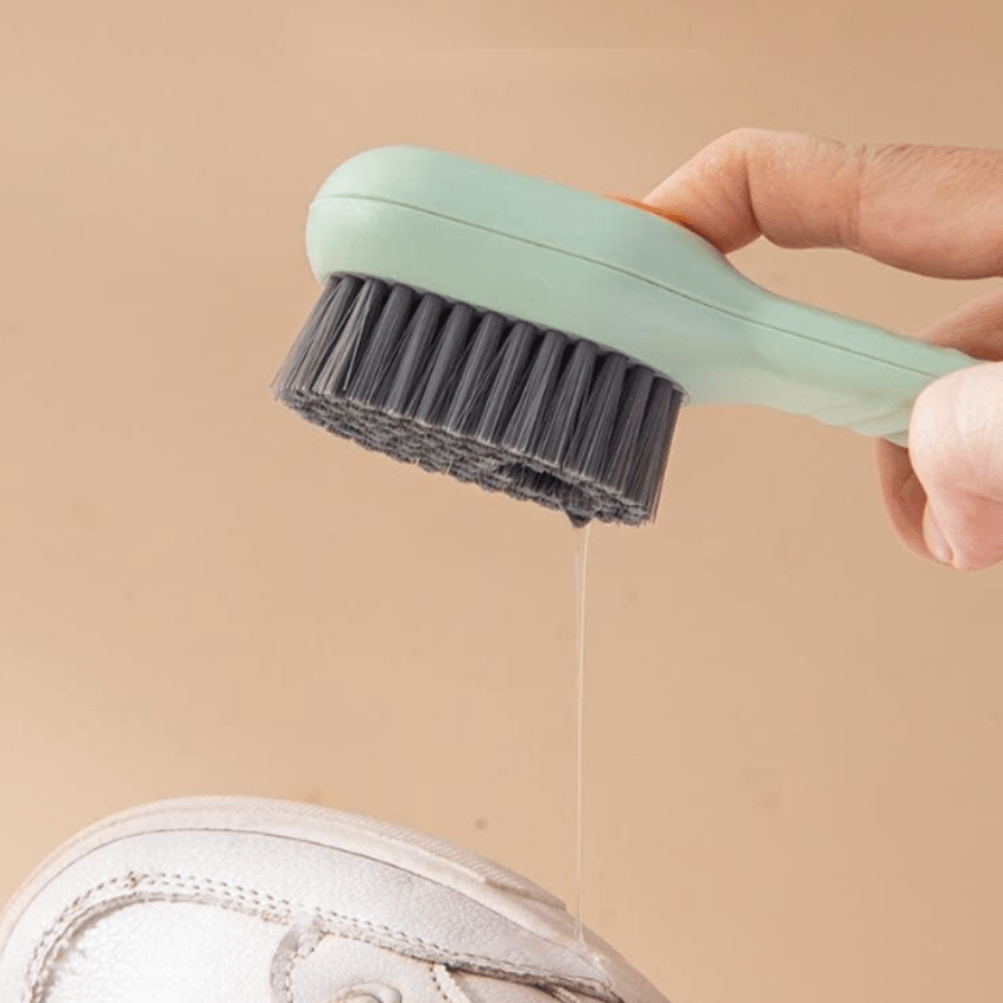 Cepillo Limpieza Con Dispensador Jabon