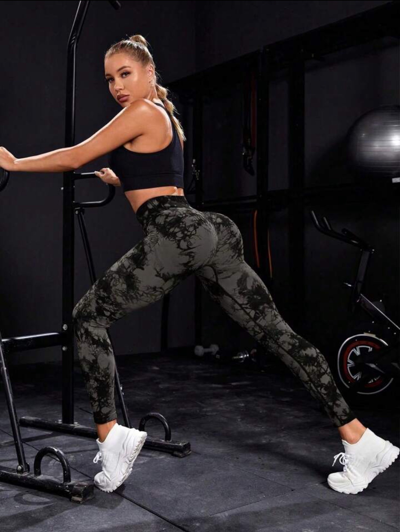 Leggins talla Talla Grande Negro