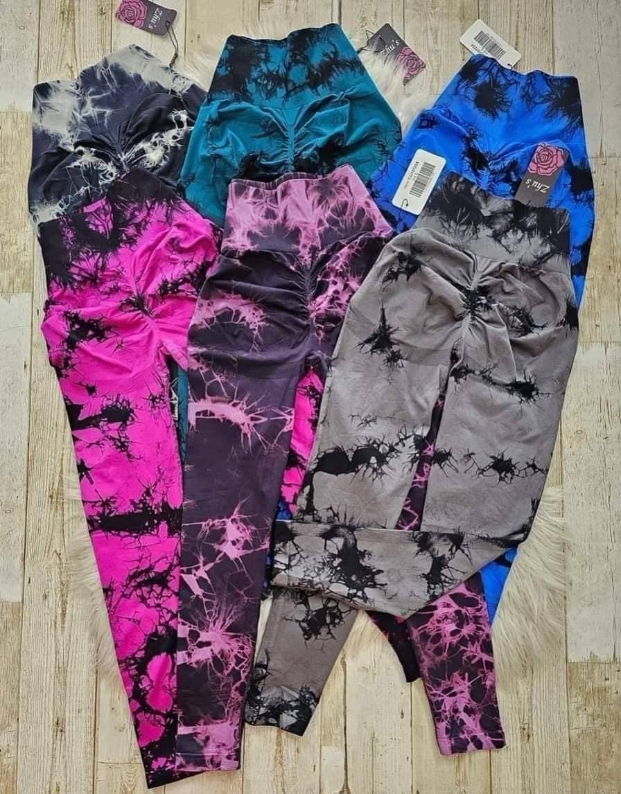 Leggins talla Grande fucsia