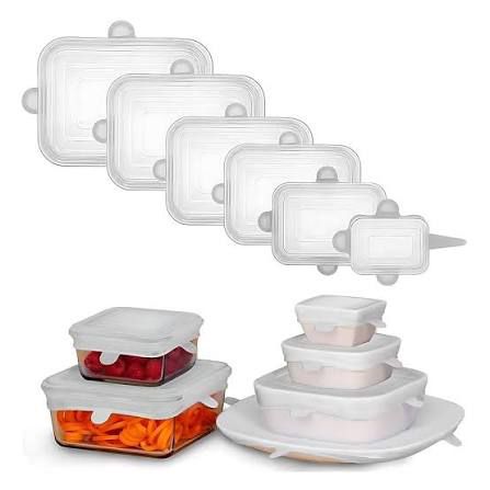 Pack Tapas de Sillicon Cuadrada