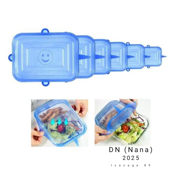 Pack Tapas de Sillicon Cuadrada