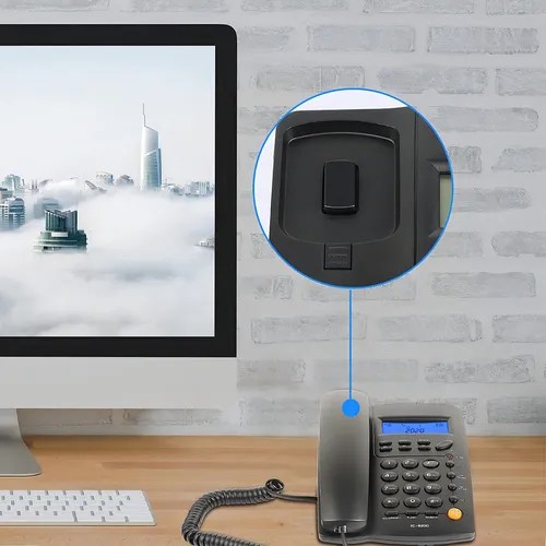 Teléfono alambrico de casa homedesk
