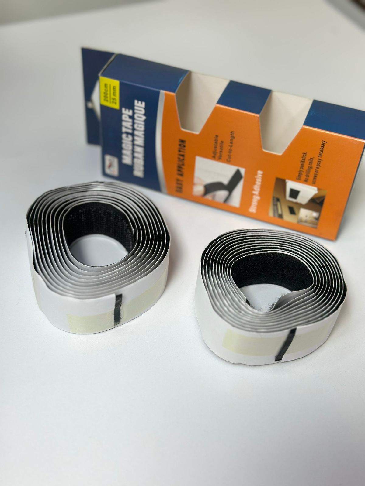 Cinta Multifuncional Adhesiva con Velcro
