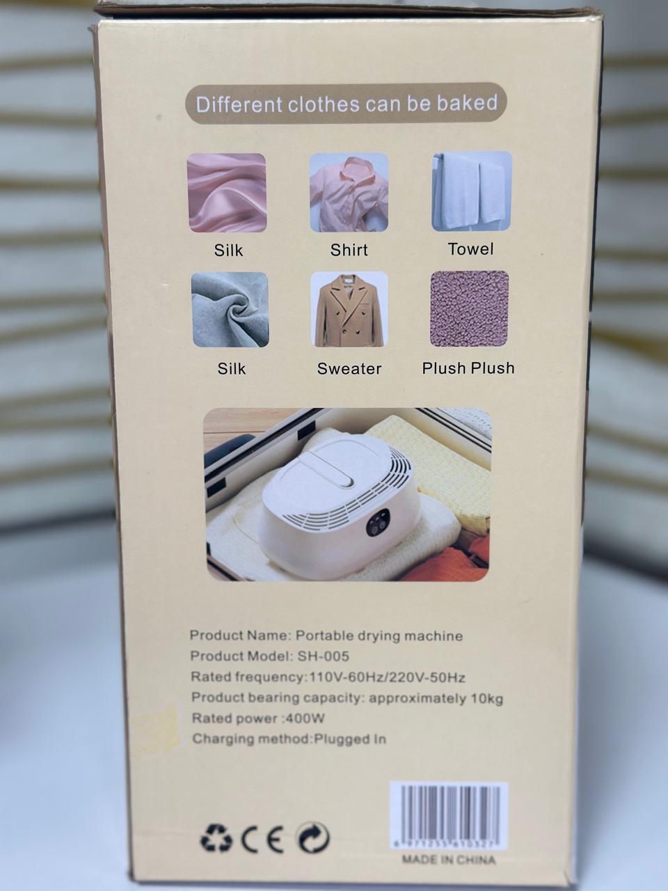 Secadora De Ropa Portatil 8 Prendas