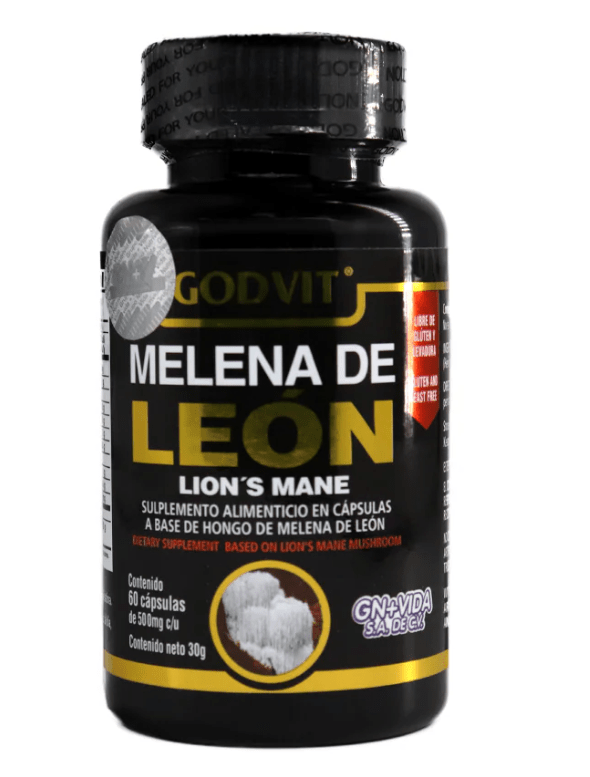 Suplemento Melena de Leon Cofepris 60 Cp