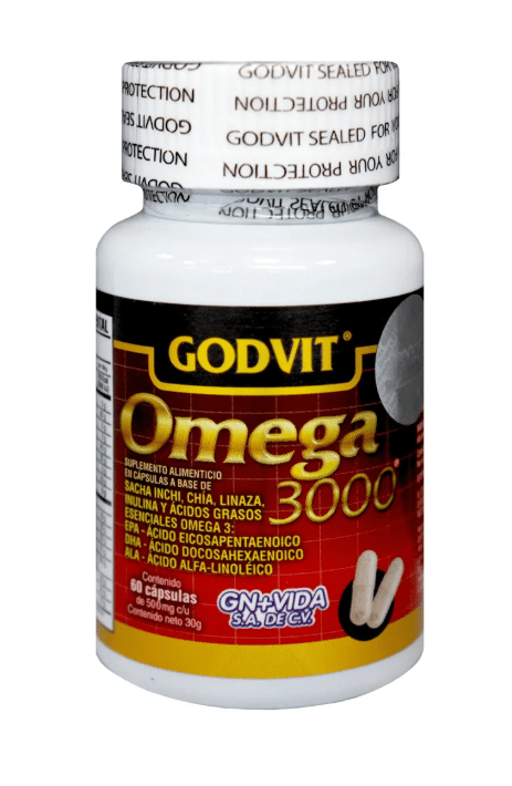 Suplememto Omega 3000 Cofepris 60 cap