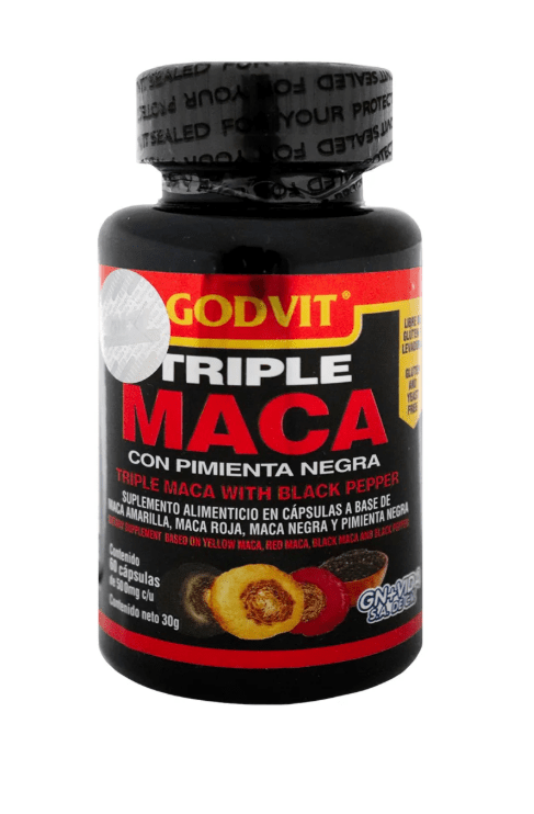 Suplemento Triple Maca Cofepris 60 capsu