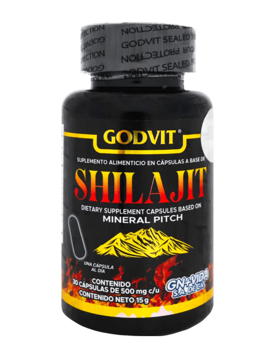 Suplemento Shilajit Cofepris 30 Capsulas