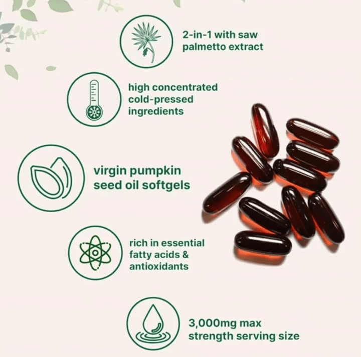 Aceite de Semillas Calabaza 60 capsulas