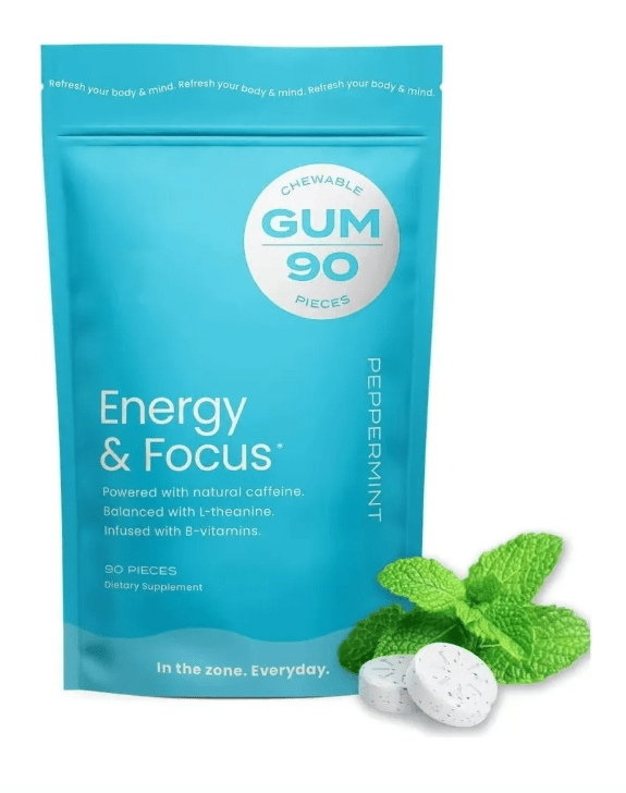 Mentas De Cafeína Energy & Focus 90 cap