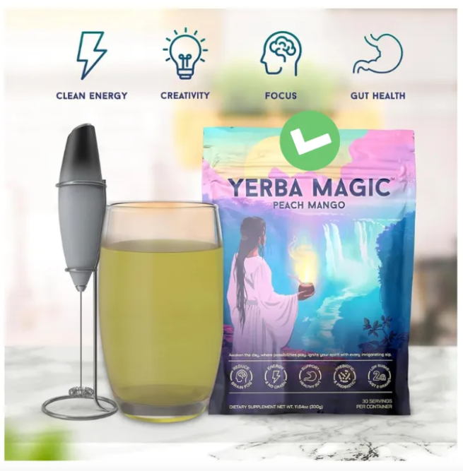 Yerba Magic Sabor Mango Viral 330 gramos