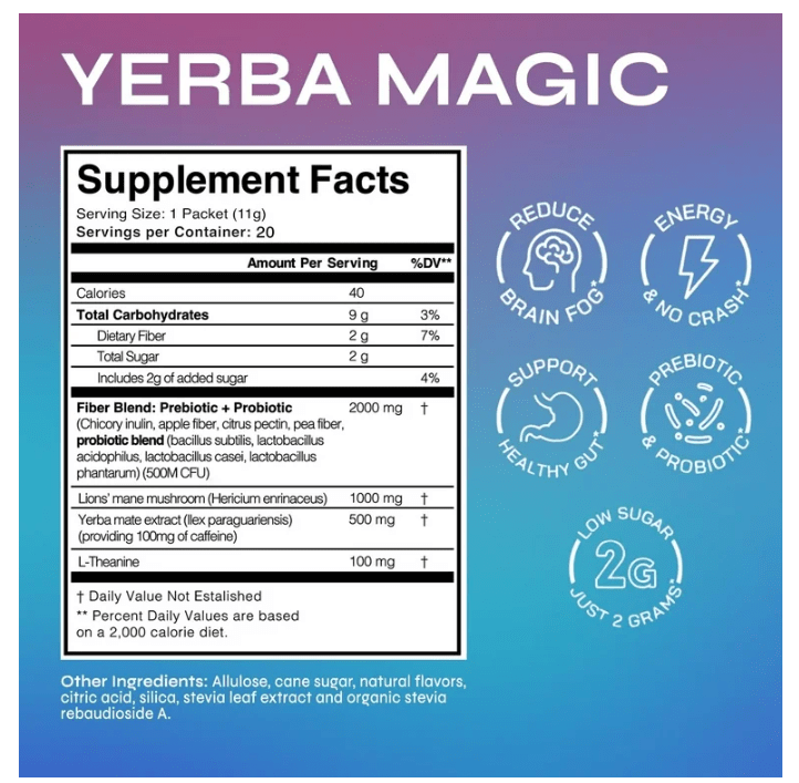 Yerba Magic Sabor Mango Viral 330 gramos