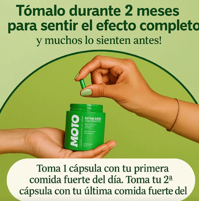 Suplemento Moto Metabolismo 60 Cap