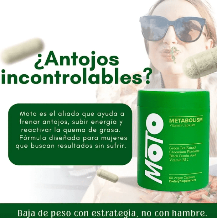 Suplemento Moto Metabolismo 60 Cap