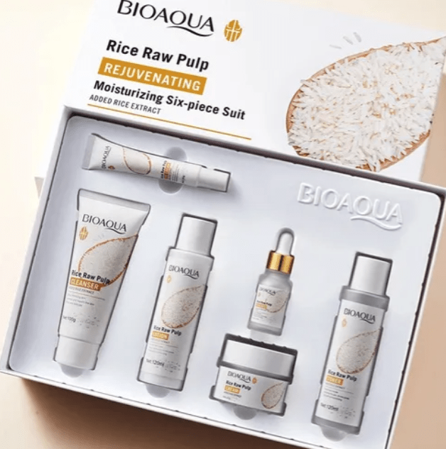 Kit Bioaqua 6 pcs Rejuvenecedor Facial