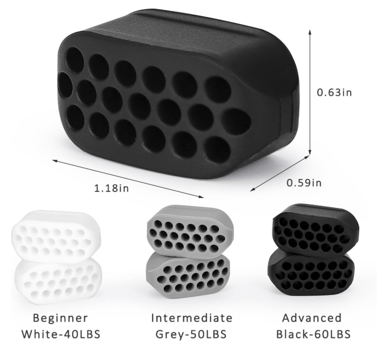 Ejercitador de Mandibula 6 pcs