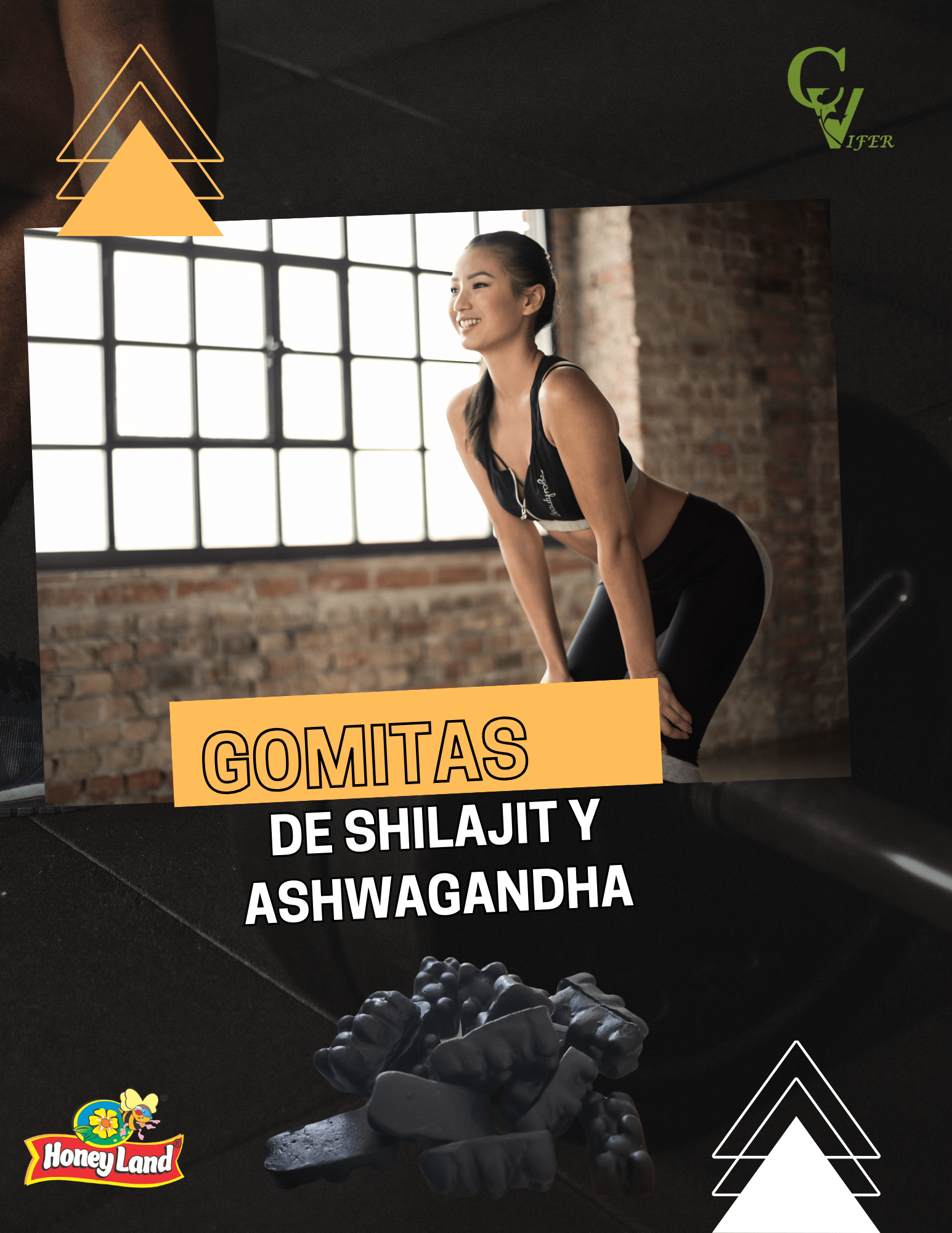 Gomitas de Shilajit y Ashwagandha