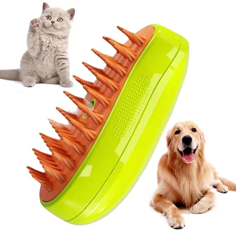 Cepillo Limpiador a Vapor para Mascotas