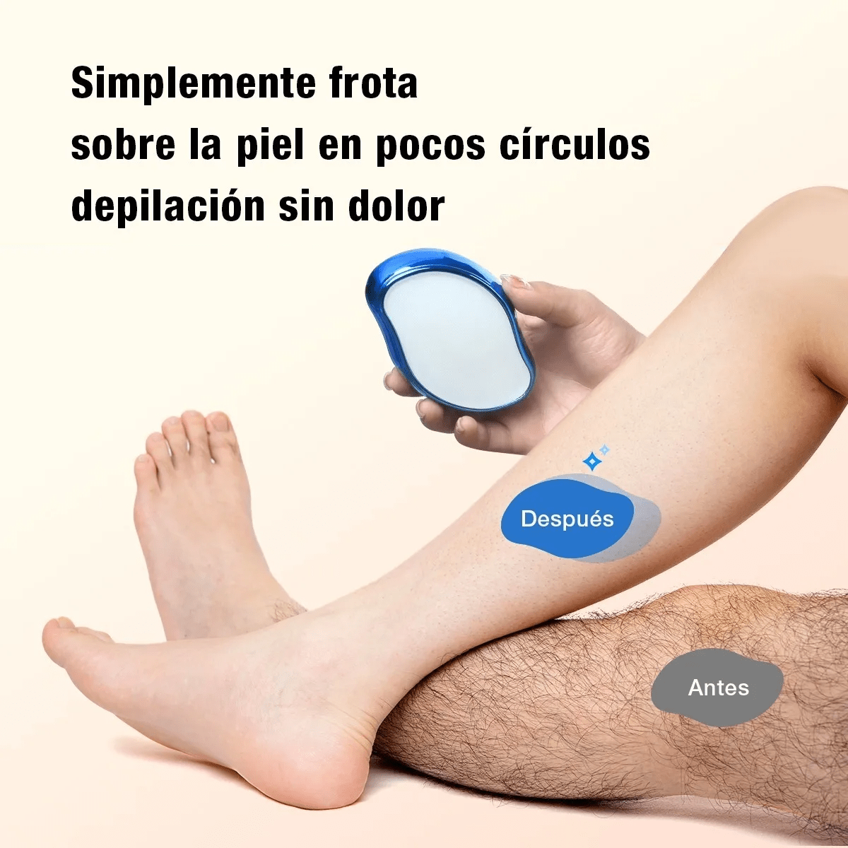 Depilador Magico Sin Dolor Facil de Usar