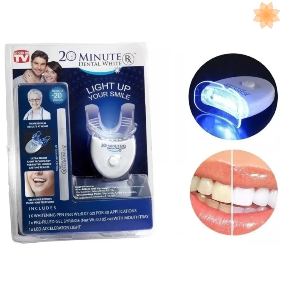 Blanqueador Dental KIT White 20 Min