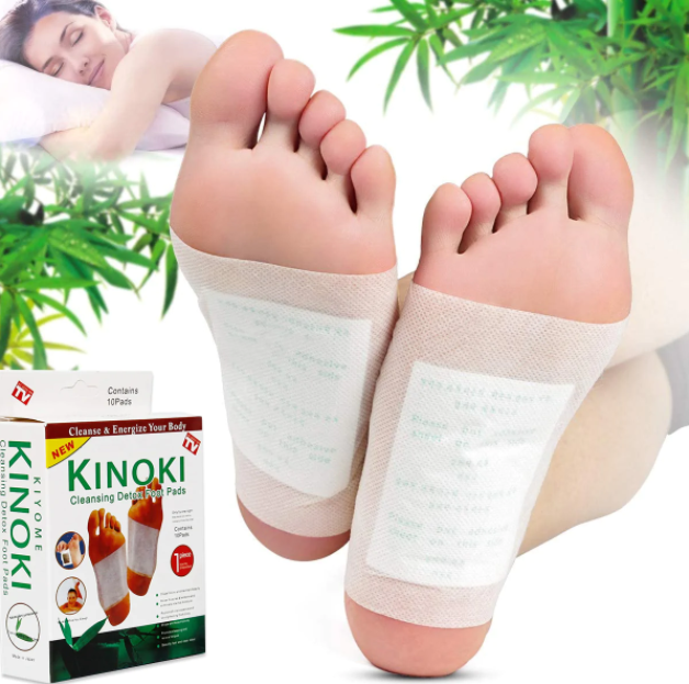 10 parches KINOKI desintoxicantes