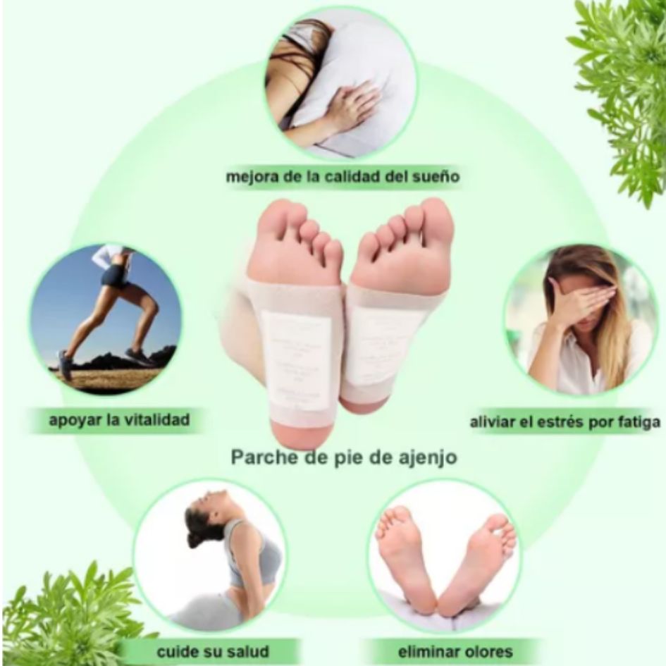 10 parches KINOKI desintoxicantes