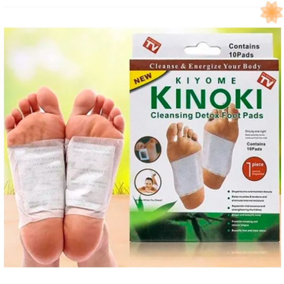 10 parches KINOKI desintoxicantes