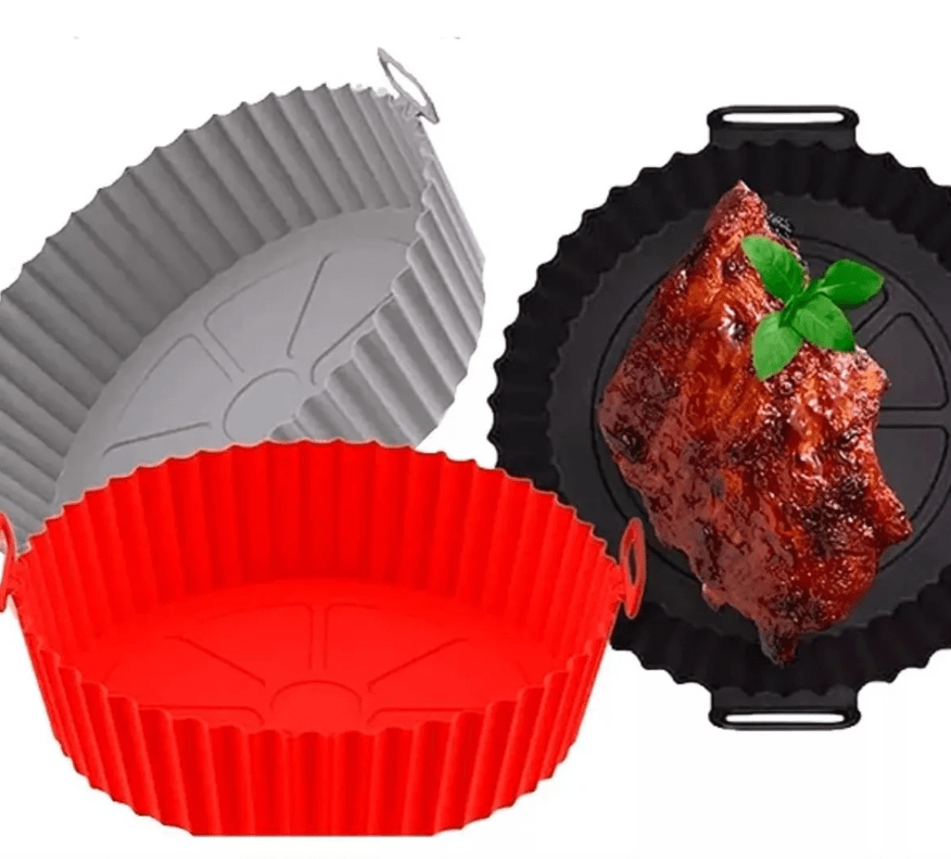 CANASTA DE SILICONA PARA AIR FRYER