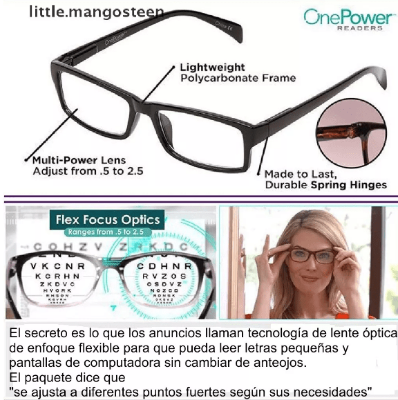 Lentes One Power Automático Lectura