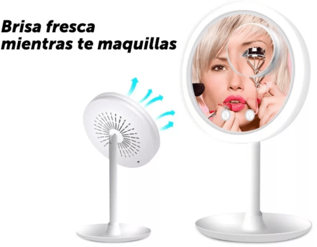Espejo Para Maquillaje Tocador Luz Led