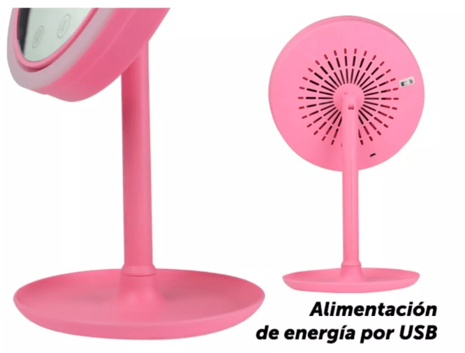Espejo Para Maquillaje Tocador Luz Led