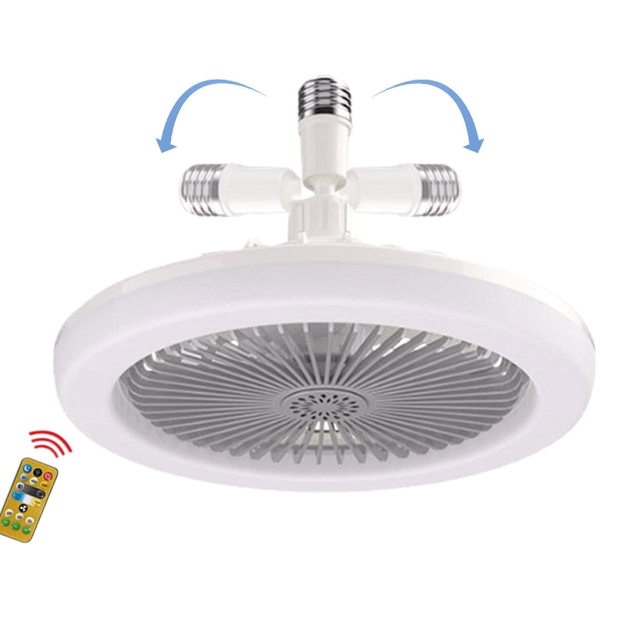 Lampara Ventilador con luz y control