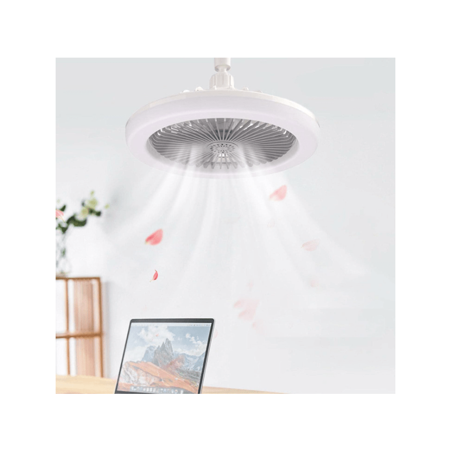 Lampara Ventilador con luz y control