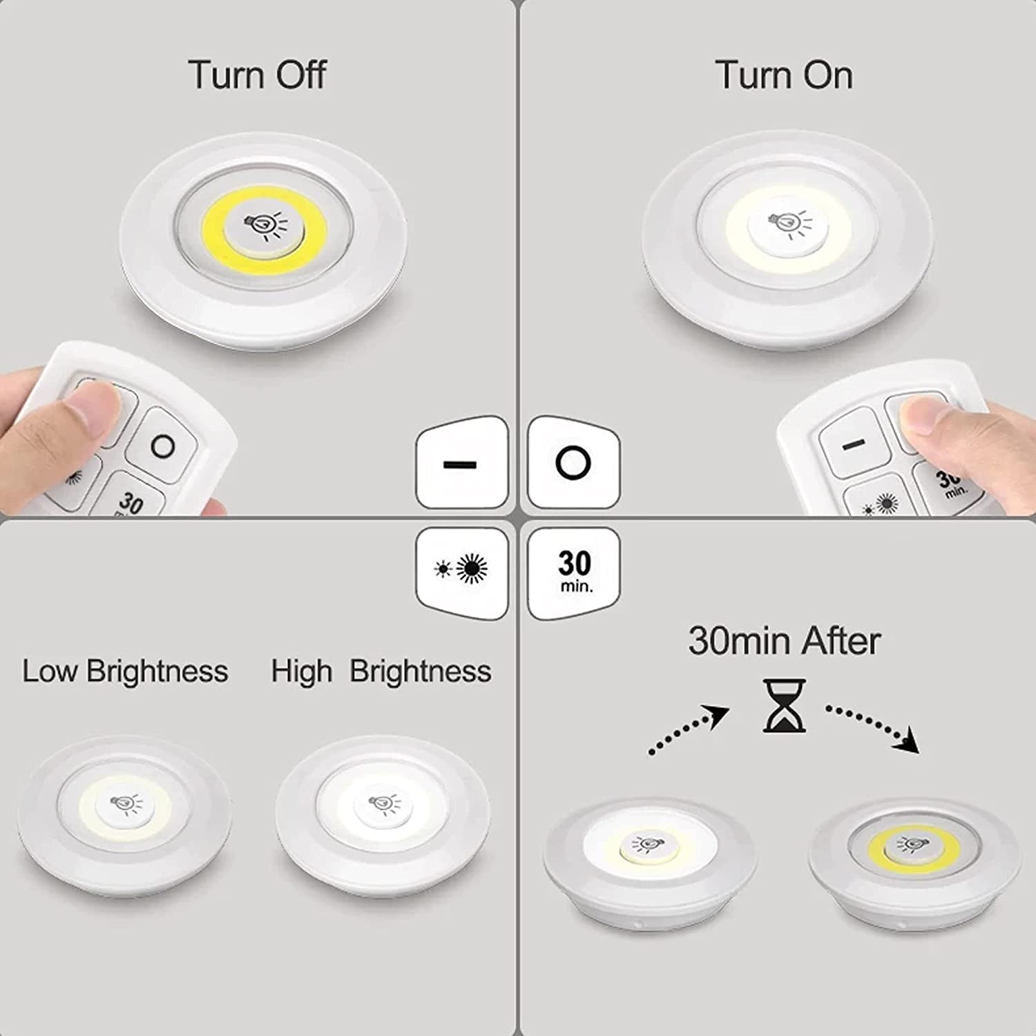 Set de luces de emergencia