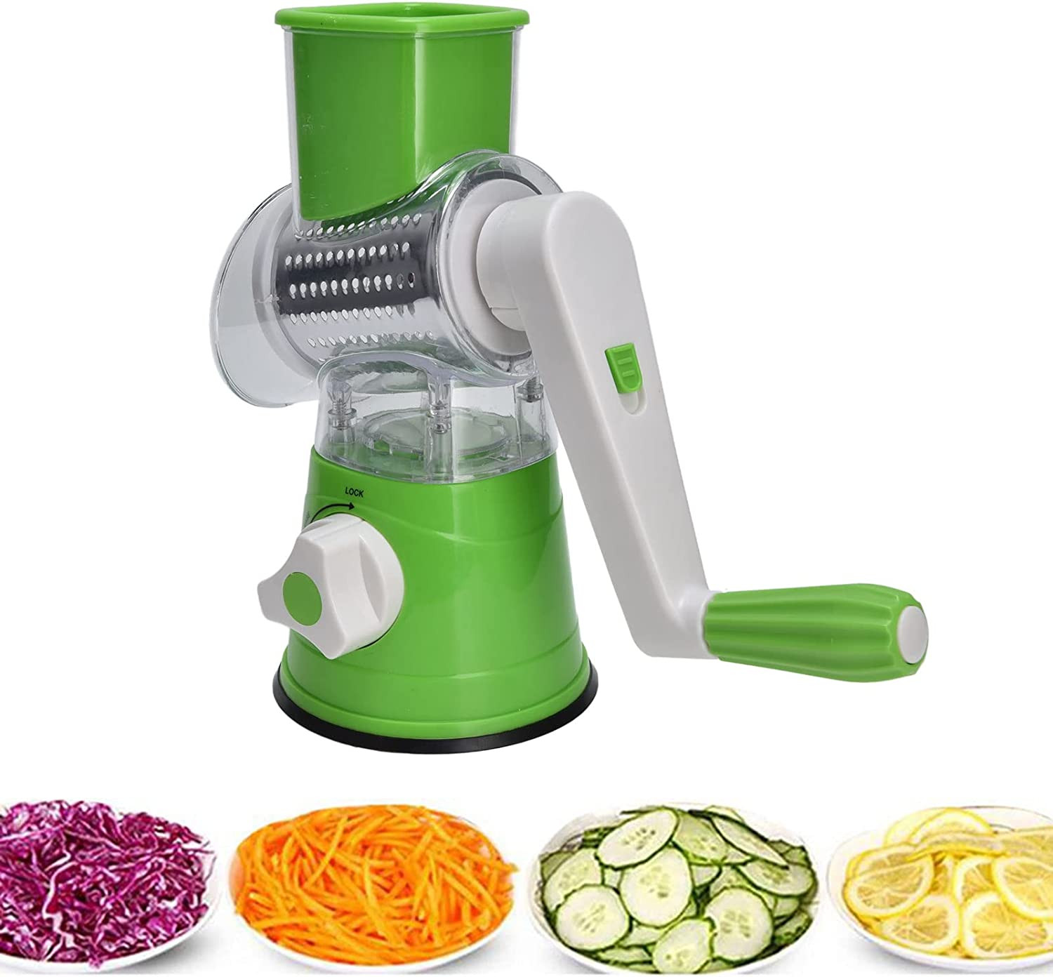 Rallador De Queso Verduras Multifuncion