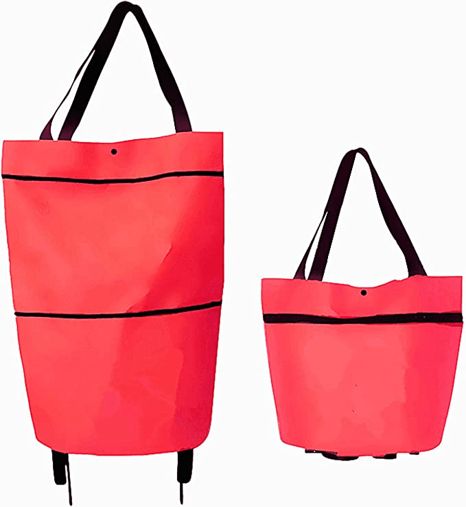 BOLSA PLEGABLE CON RUEDAS