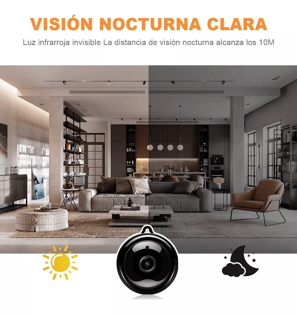 Mini Camara IP Wifi Deteccion Movimiento