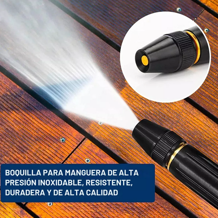 Boquilla Limpieza Alta Presión Portátil