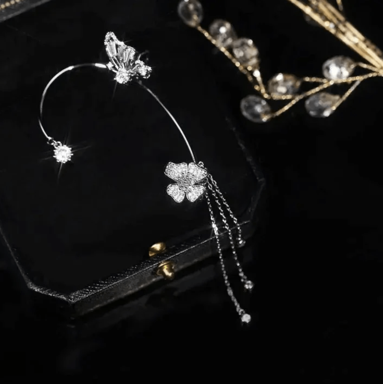 Aretes mariposas