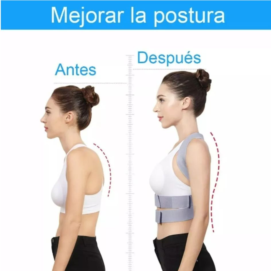 Corrector de postura ajustable