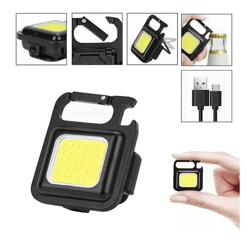 Lampara De Mano Mini Linterna Llavero