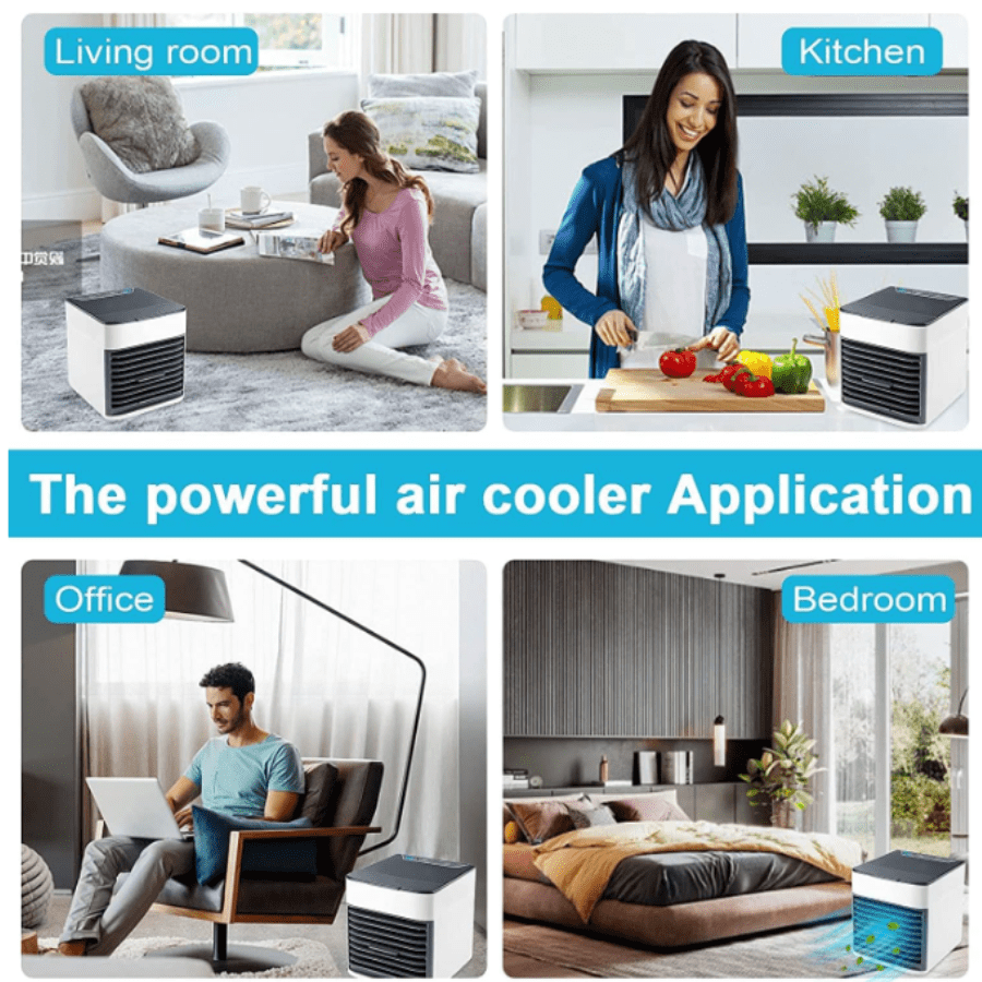 AIRE ACONDICIONADO PORTATIL 4 en 1