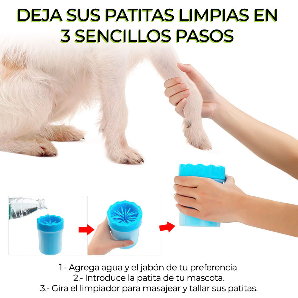 Lava Patas para Mascotas Perros