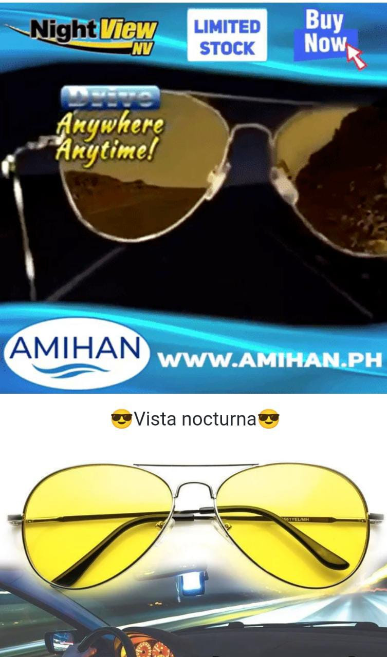 GAFAS VISION NOCTURNAS