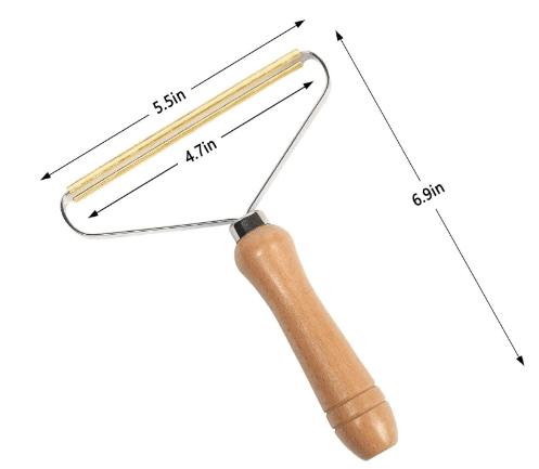 Nuevo rastrilloQuitapelo Madera 2 Piezas